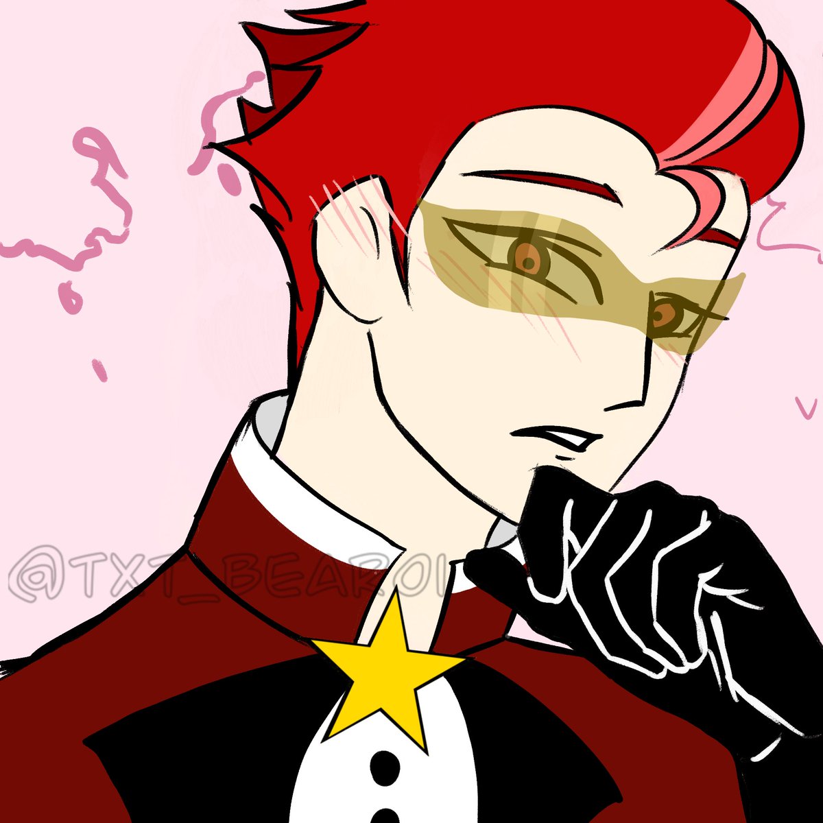 bearykim_01's tweet photo. Sorry everyone I forgot his glasses hahahaha
#stolas #HelluvaBoss #HelluvaBossFanart #parrotguy https://t.co/PU3wsXyrpl