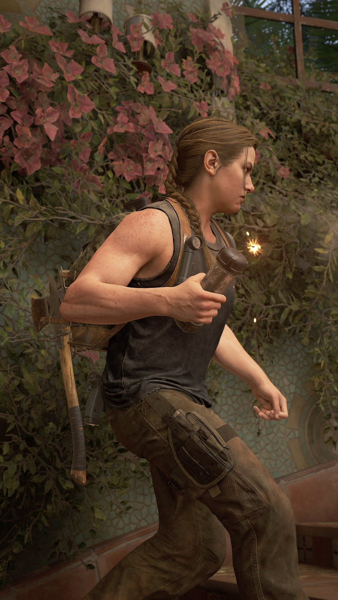 Y’all think I’m kidding but I truly just wanna sniff those pits 🤌🏼 #onesniffplz #abbyanderson #TheLastofUsPartII