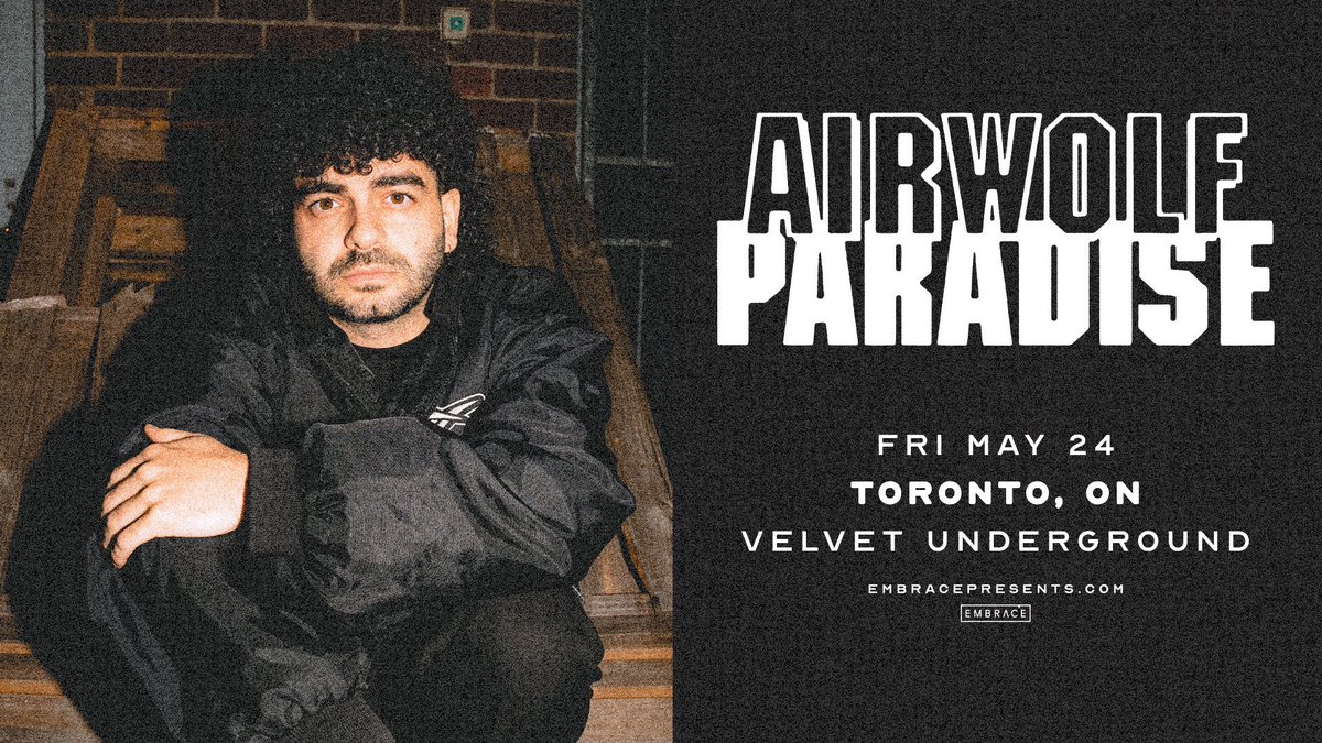 JUST ANNOUNCED: #AirwolfParadise is an admired character in the electronic music scene and will make his stop at velvet Underground on May 24th! Tickets are on sale now! 🎟️ tinyurl.com/44kt8yze