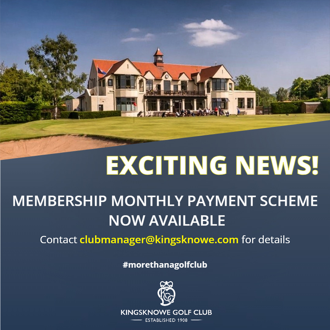 KingsknoweGC's tweet photo. Exciting news! Memberships now available on direct debit! Enjoy uninterrupted access to our golf course. Convenient payment, vibrant golfing community. Elevate your game, join now! #KingsknoweGolfClub #GolfMembership #DirectDebit #GolfingCommunity #ElevateYourGame #JoinUs https://t.co/eiBPm7Ae9W