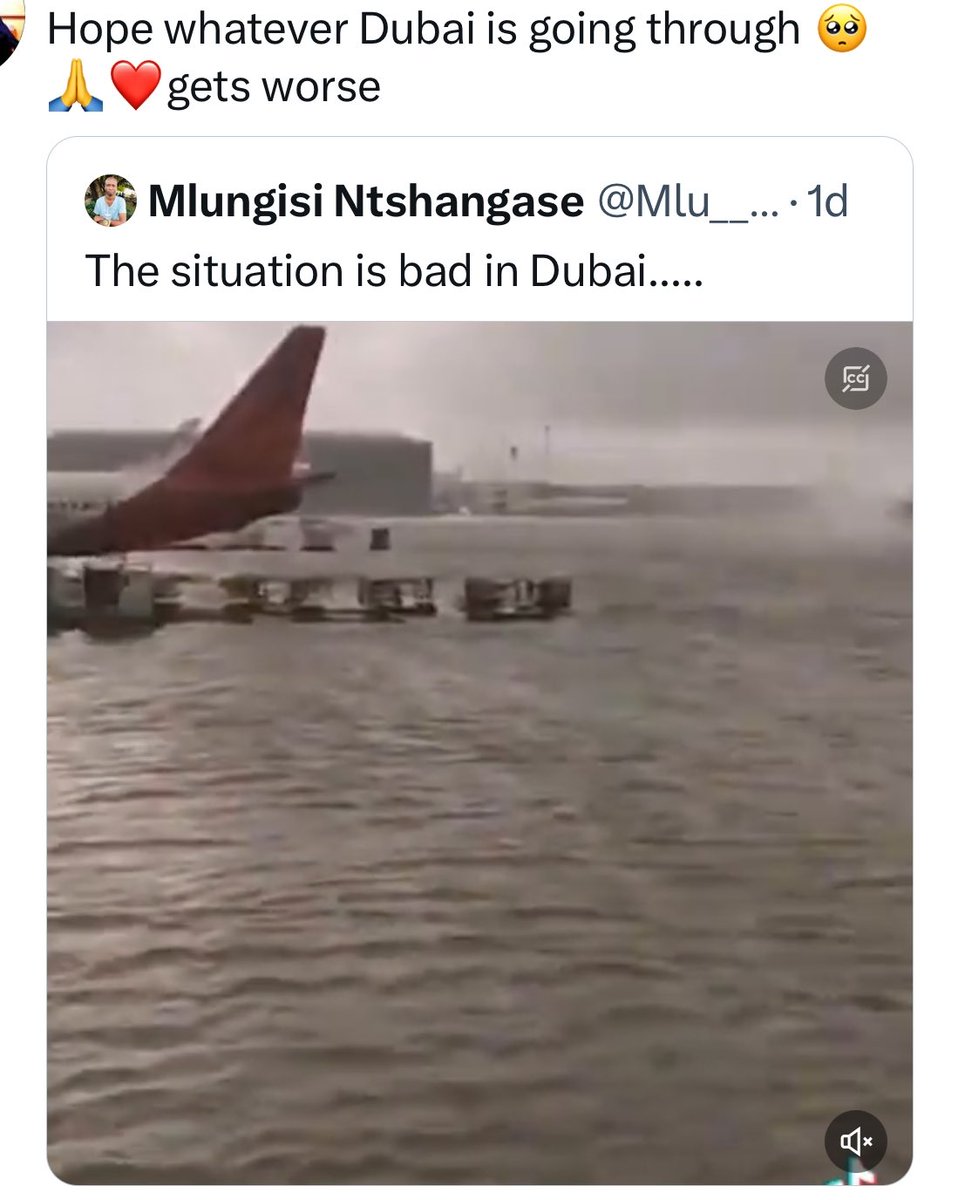 in time of climate disasters, those most impacted are going to be the poorest in the community. the regular people and immigrant workers in dubai will be the ones most impacted by this. despite being direct contributors to the problem, the rich will always suffer the least