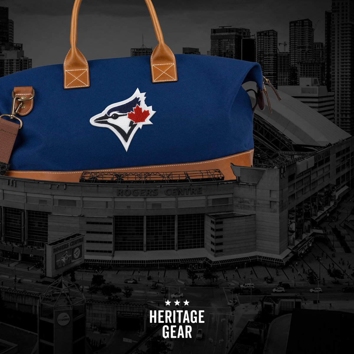 Premium, hand-crafted @BlueJays bags are IN! Get an heirloom that lasts a lifetime and showcase your #MLB fandom.

heritagegear.com/collections/to…