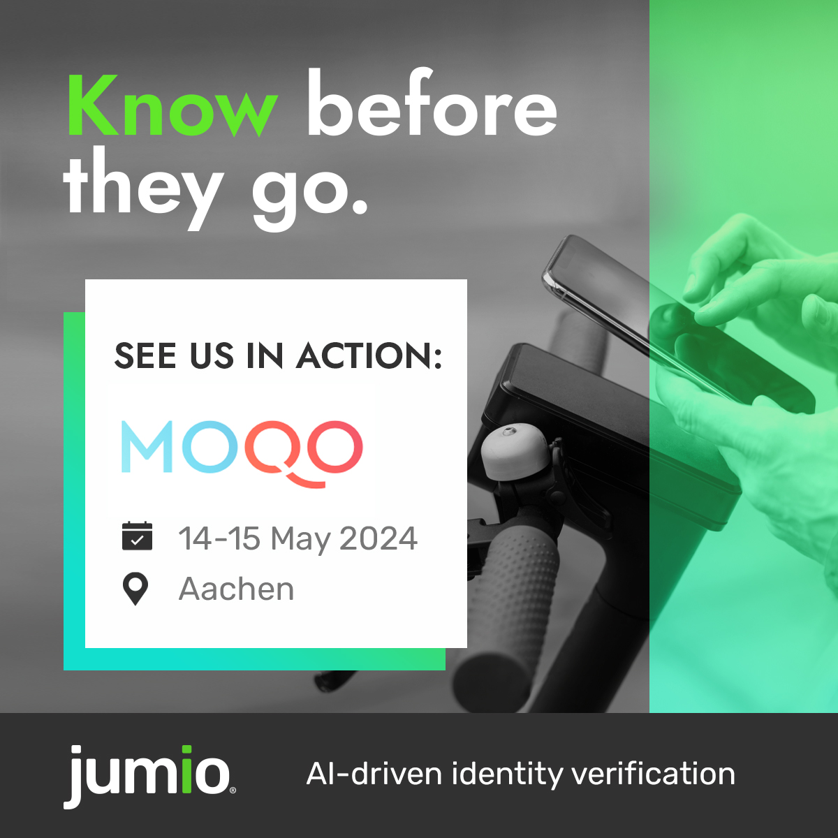 In Aachen this week for #MOQOSummit2024? Come see us to learn how Jumio can help establish the real-world identity of your users: moqo.de/summit
