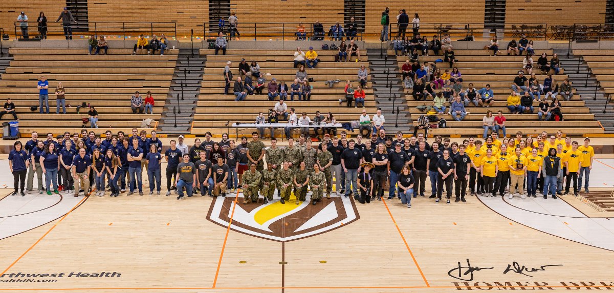 Congratulations to our Robotic Football team for their performance in the Robotic Football Conference National Championship 🎉 And, thank you to our Valpo community for coming out to support our team!