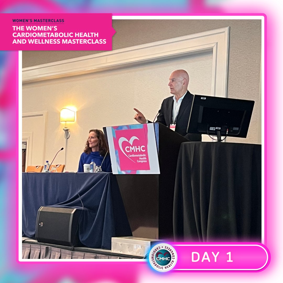 🚨 EARLIER TODAY 🚨

#CMHCWomensMC Chairs @CBallantyneMD and @PamelaBMorris took the stage at the Laguna Cliffs Marriott Resort & Spa to welcome the attendees. We are looking forward to everyone's insightful discussions!

#WomensHealth #HeartHealth #CVD #HeartDisease #Cardiology