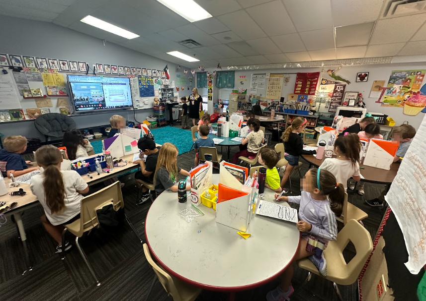 Rockwall_ITS's tweet photo. More mystery number greatness between Pullen and Hamm! It was so cool to see a cross-district friendly competition that incorporated math problem solving skills! Plus, three of them were on the same baseball team! @u2woods @moreauchandler @misscoltharp https://t.co/2IcZ8whkf7