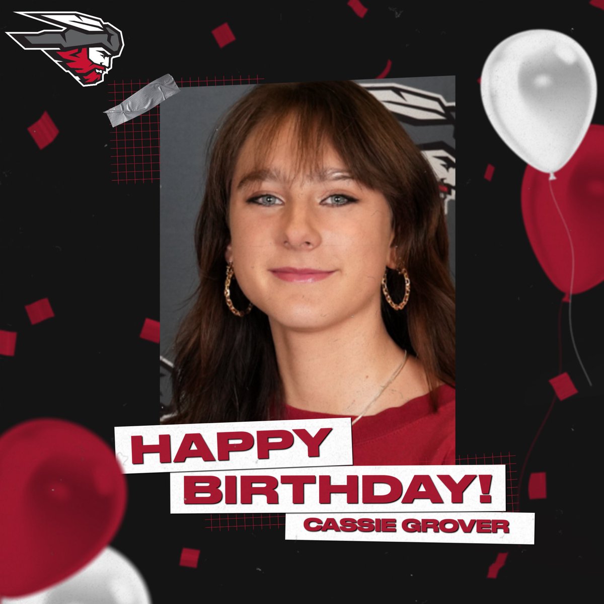 Please join us in wishing a Happy Birthday to our Student Manager Cassie Grover!
