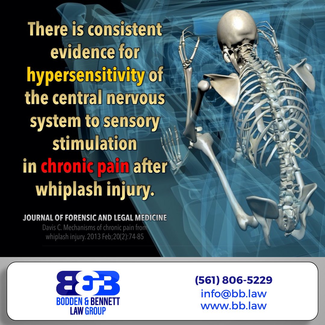 💥🚗 Such insights are crucial for comprehending the enduring impacts that may not always be visible.

bb.law #BBLaw #whiplash #autoaccident #slipandfall #personalinjurylaw #chronicpainawareness #whiplashrecovery #injurylawyer