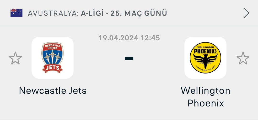 ⚽ Newcastle Jets - Wellington P.
🕙12:45

Oranlar bu maç için çok gol gösteriyor dostlar. Öyle böyle değil. Takımların formları bana çok güven vermiyor ama emin olamadım olur mu olur. Biz sağlama gidelim, inceden 2.5 ve KGV alalım çıtırdan.

🎯 2.5 ÜST 
🎯 KGV

📲 REFERANS…