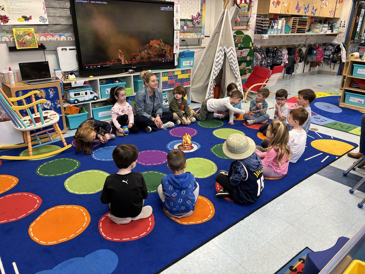 slevin_prek's tweet photo. We took a trip to the Critter Camp! Ask me what I brought and WHY. We are working on explaining further with why! #fhleads #insectstudy https://t.co/XijP8RoPtx
