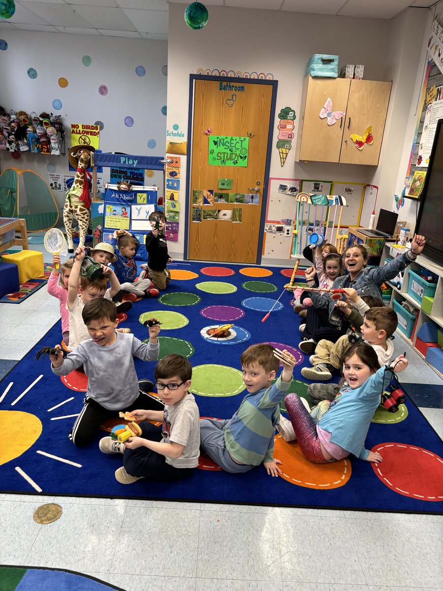 slevin_prek's tweet photo. We took a trip to the Critter Camp! Ask me what I brought and WHY. We are working on explaining further with why! #fhleads #insectstudy https://t.co/XijP8RoPtx
