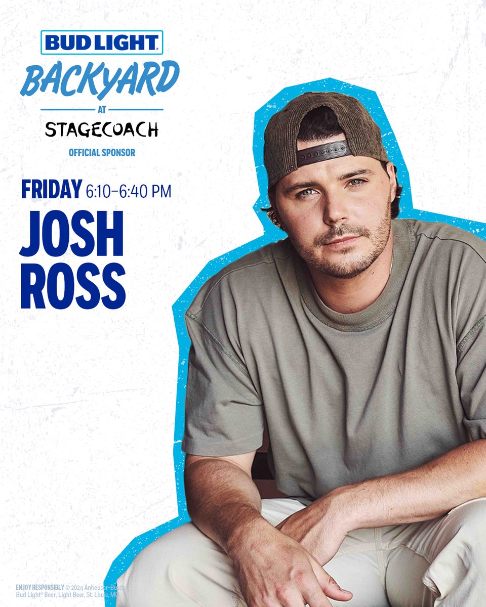 LETS GOO!!! Come out to the #BudLightBackyard stage at @stagecoach to watch me perform AFTER my set on April 26th! Let’s have one @budlight See yall there! 🔥