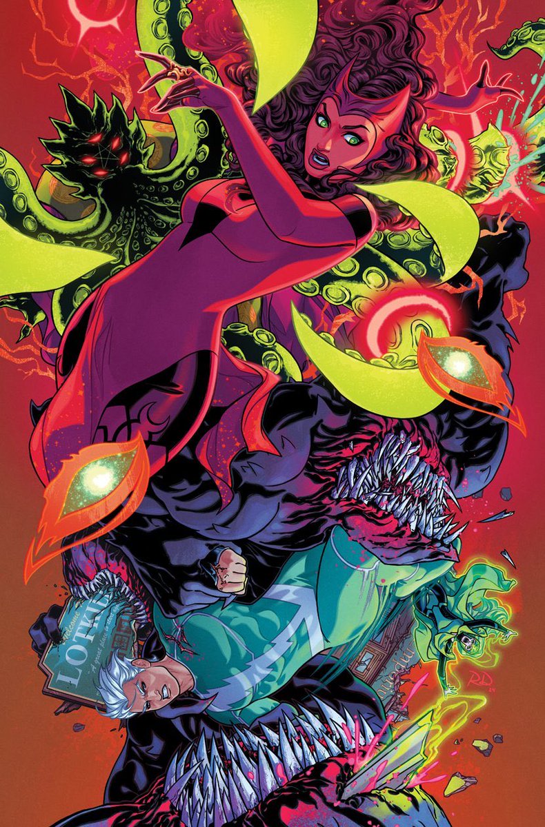 Polaris on the cover of Scarlet Witch #2 🧲❇️

🎨: <a href="/rdauterman/">Russell Dauterman</a>
