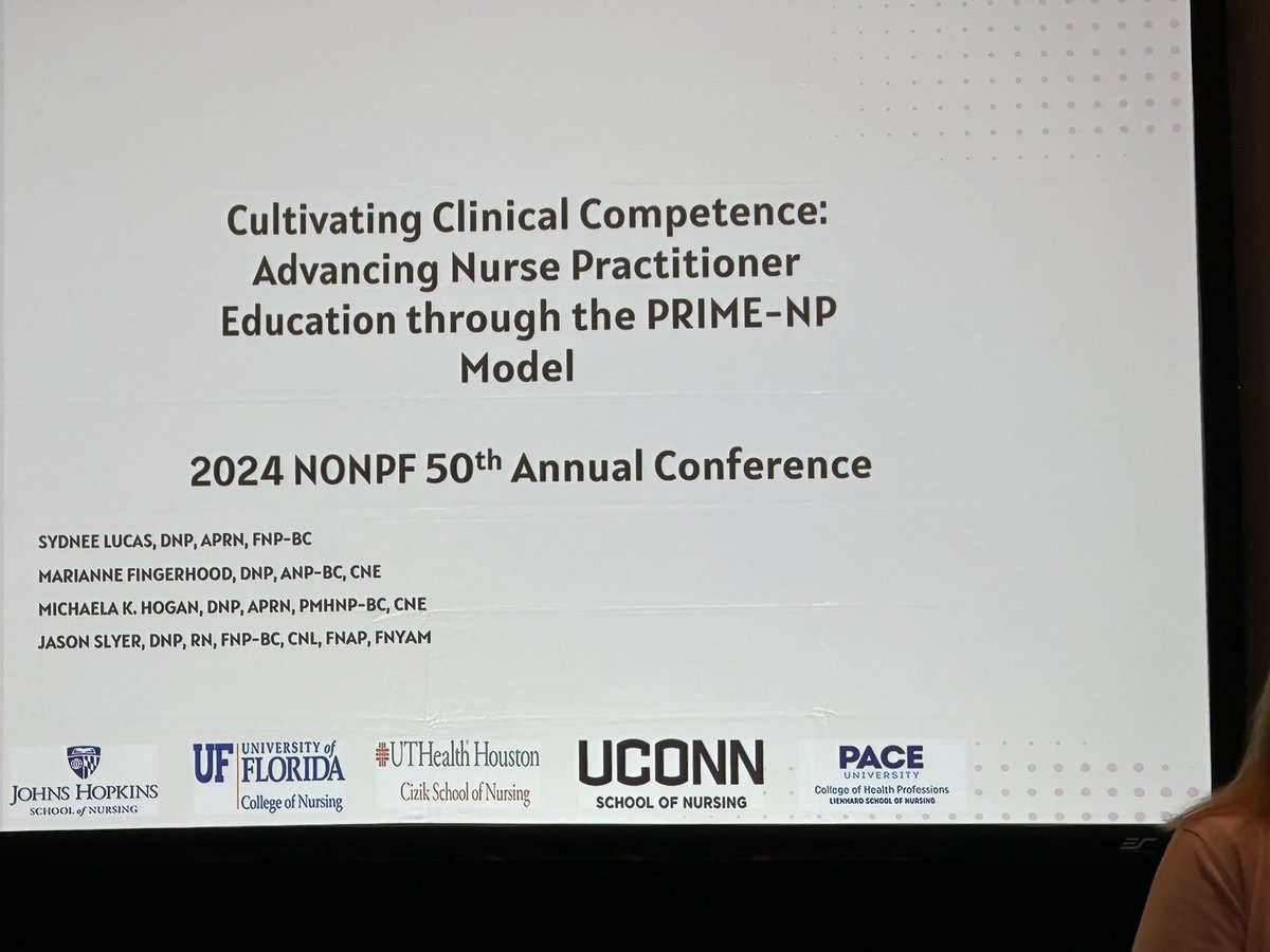 CGLingPhDFNP's tweet photo. PRIMENP Consortium sharing competency based education strategies @NONPF @JHUNursing https://t.co/WxFZEXpVTf