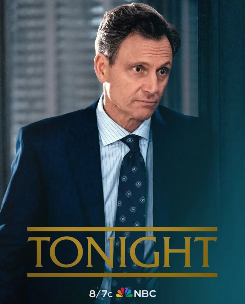 Tonight an all new Law and Order with @tonygoldwyn ! #LawAndOrderThursday #LawAndOrder #TonyGoldwyn #NicholasBaxter