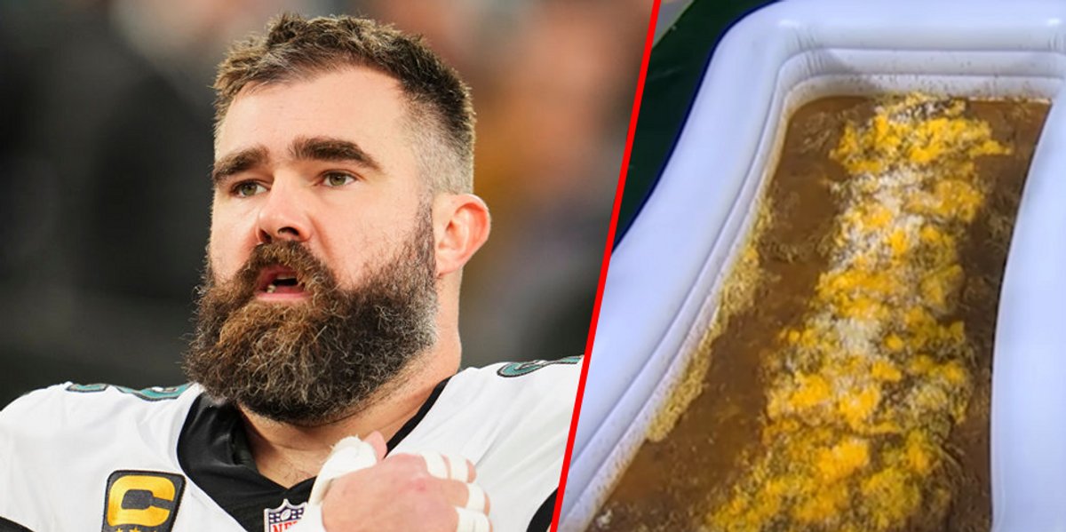 'We've already put the insurance claim in': Jason Kelce explains how he lost his Super Bowl ring in a pool of chili dlvr.it/T5hcGX