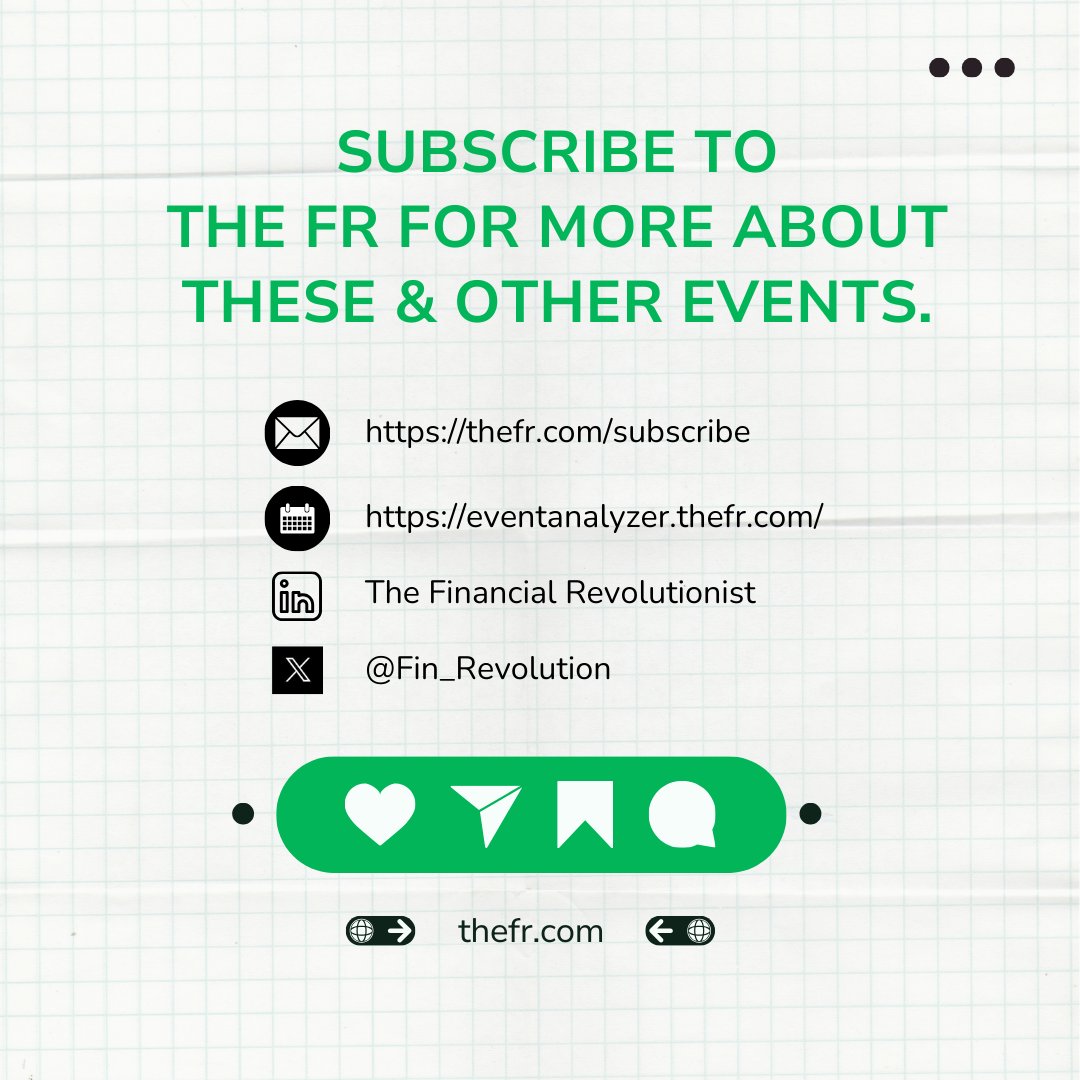 📅 Be sure to mark your calendars so you don't miss out on your next big opportunity to build brand awareness and grow your customer base. Discover the most anticipated events like these by unlocking our FREE Event Analyzer: eventanalyzer.thefr.com #FintechEvents #EventAnalyzer