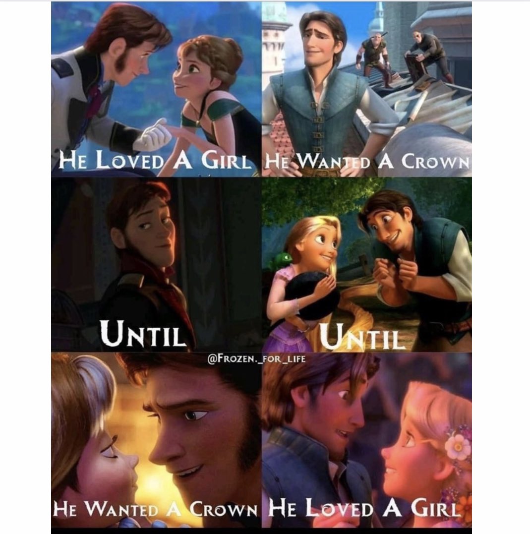 This is a near-perfect example of positive and negative character arcs! You can move from hero to villain or villain to hero. Stories where both happen with different parallel characters are my favorite! 

#character #characterdevelopment #plot #storytelling