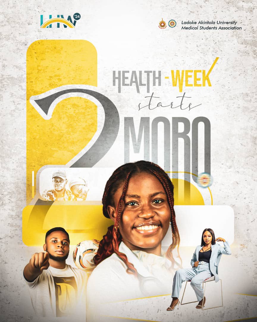 You already know‼️

Everyone is talking about it🤭.

HEALTH WEEK IS HERE!

#Healthweek
#Globalhealthequity
#LHW’24