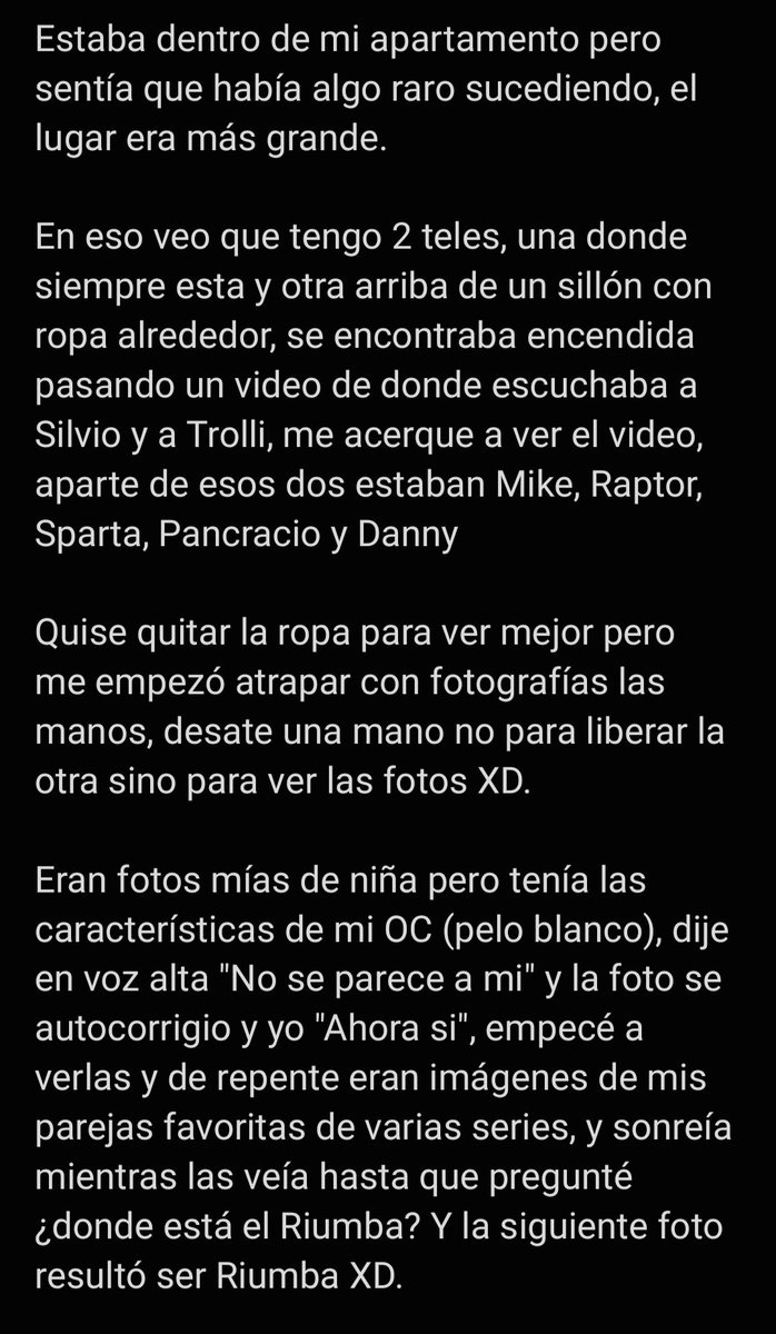Ayumi_Yume's tweet photo. Pues tuve un sueño con una pequeña aparición de los compas y la pandilla.
#Compas2024 #Riumba https://t.co/ud5hy1sDhf