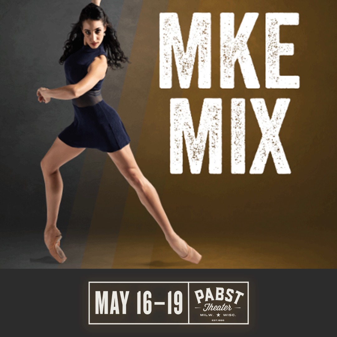 Step into the future of ballet with MKE MIX, a groundbreaking contemporary triple-bill series, set to ignite the stage of the iconic Pabst Theater from May 16th to 19th. Get more info + tickets here ➤ bit.ly/MIXMKE23