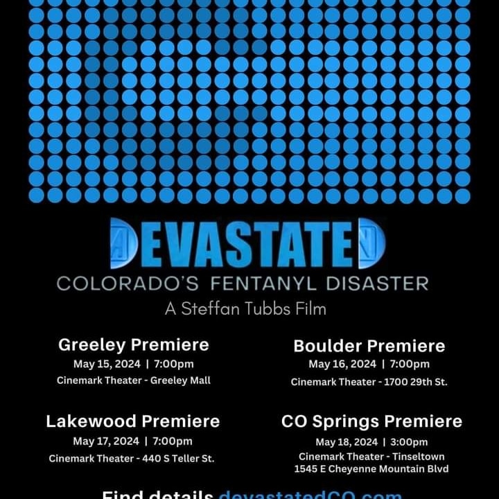 🎟 Be sure to get your FREE seats to any/all of our #film premieres. DEVASTATED highlights the #fentanyl crisis in Colorado - which is sadly emblematic of the country. Reserve your free seats NOW at devastatedCO.com