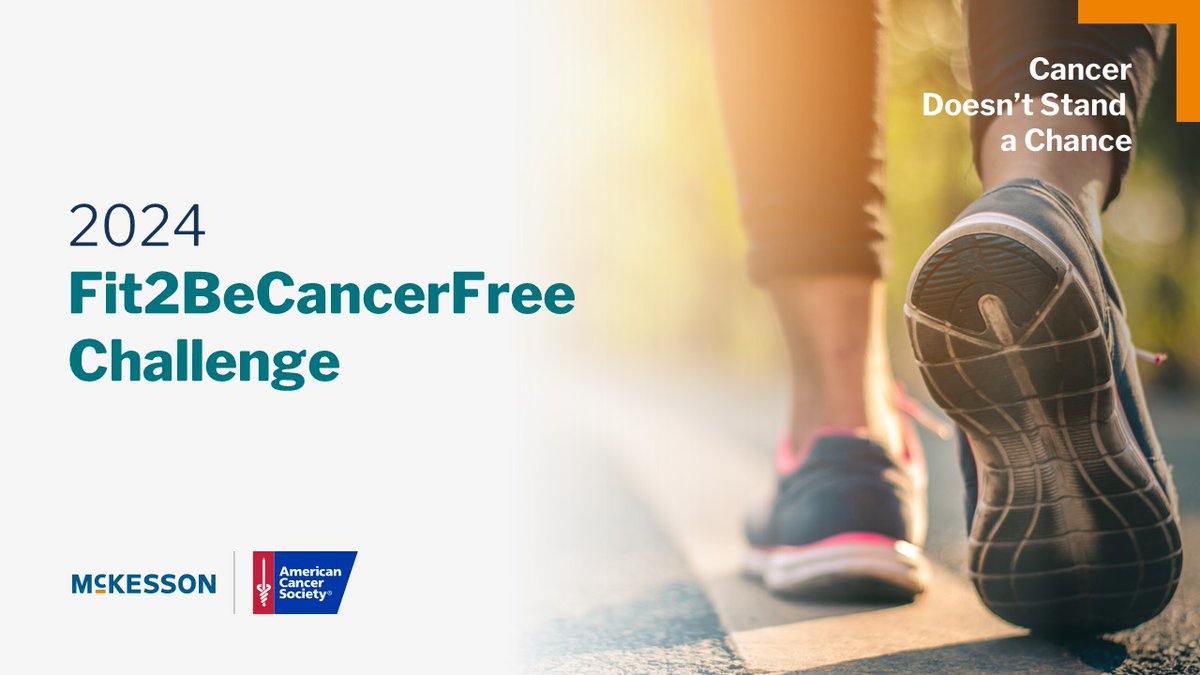 For the fifth consecutive year, we are supporting the @AmericanCancer and @cancersociety in the #Fit2BeCancerFree National Challenge. Learn more about how we support our communities: mckesson.com/About-McKesson…