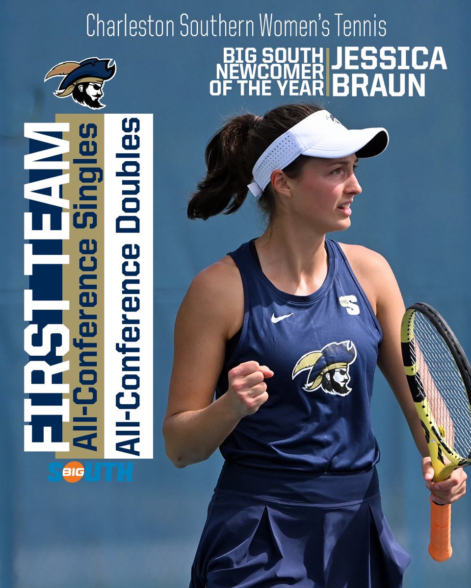 𝐎𝐍𝐄 𝐎𝐅 𝐓𝐇𝐄 𝐁𝐄𝐒𝐓 𝐀𝐋𝐋 𝐘𝐄𝐀𝐑 🔵Big South Newcomer of the Year 🔵Big South First-Team All-Conference Singles 🔵Big South First-Team All-Conference Doubles