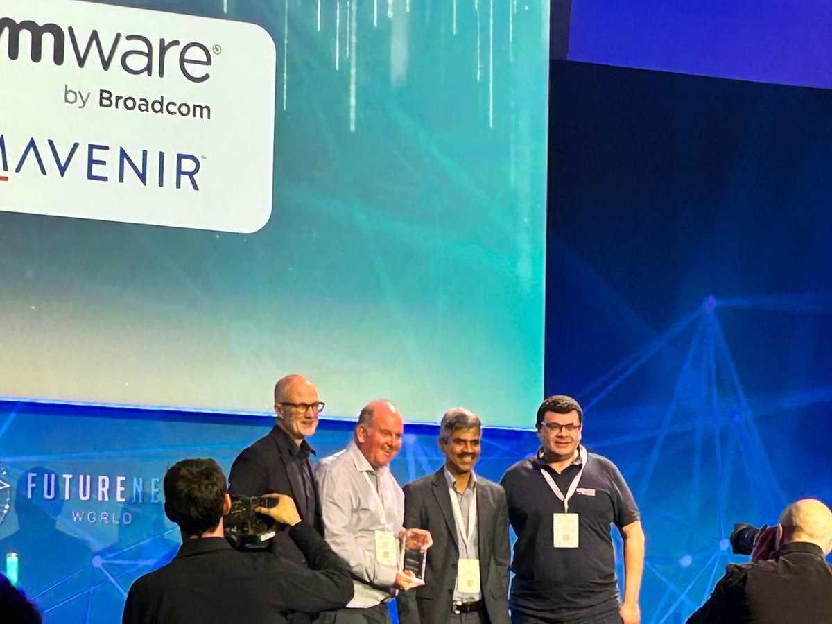 Congratulations, <a href="/VMware/">VMware</a> and <a href="/Broadcom/">Broadcom</a>, on yet another win! 🥇

We're excited to share that our team has been awarded The Network Disaggregation Award at the recent @FutureNetW event in London. Get all the details here: bit.ly/3Ul5Ka7