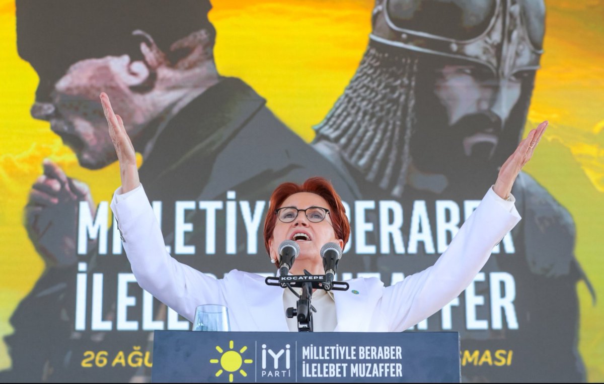 ☀️İYİ Parti de Kimse
☀️Meral Akşener'den 
💥BÜYÜK DEĞİLDİR.

👉LİDER 
🤘MERAL AKŞENER

#MeralAkşener
#GitmeMeralAkşener
#DönMeralAkşener
@meral_aksener