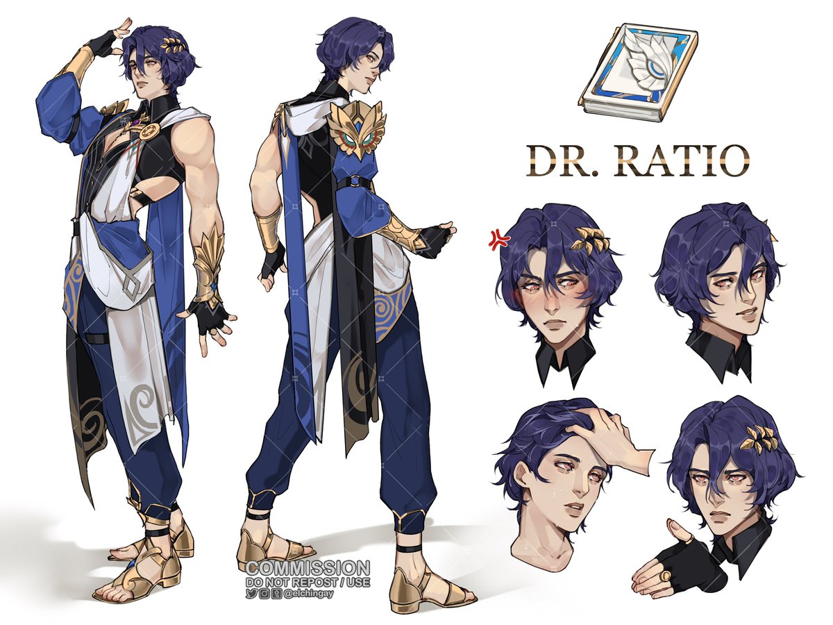 Character sheet comm #DrRatio