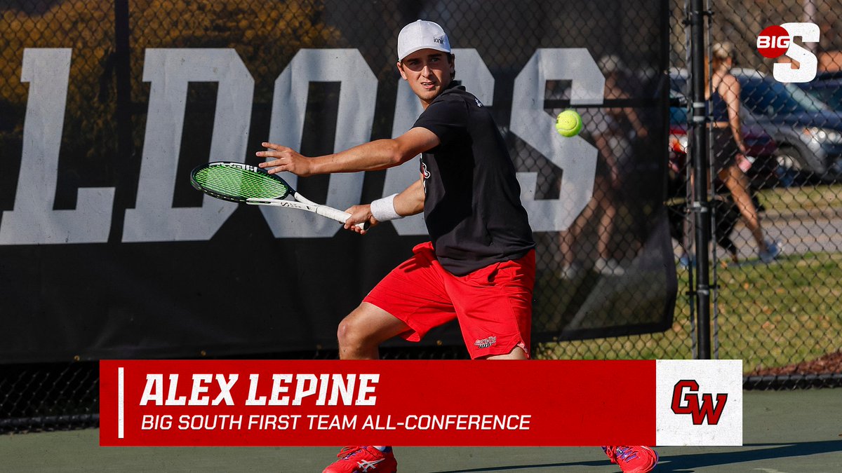 Alex Lepine has been named Big South First Team All-Conference‼️

#BornToRun🐾 #SkoDawgs🦴