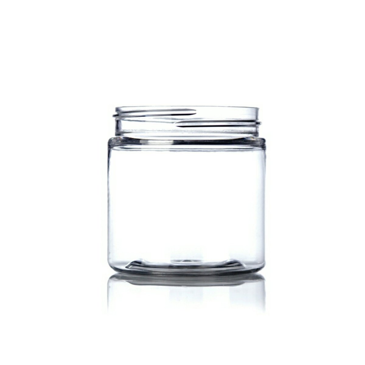 4oz Clear PET Single Wall Plastic Jars - Set of 25 - Bulk25 tuppu.net/8c090cfe #beautysupply #skincare #cosmetics #handmade #etsyseller #trending #explorepage #bottles #blackownedbusiness #ClearJars