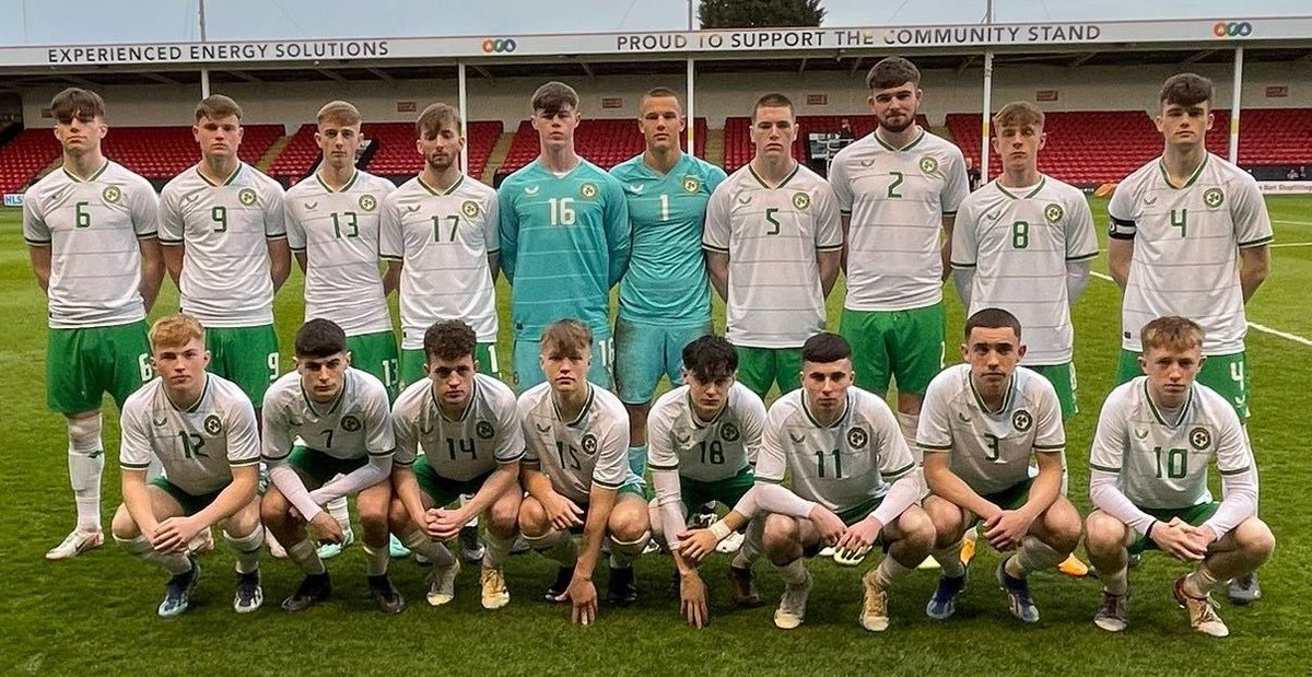 Well done once again to former underage player Kyle McDonagh who played for the @faischools U18 team this evening beating Wales 3-0 in the SAFIB Centenary Shield, Kyle also managed to get on the scoresheet for the Sligo Rovers F.C. U20 side on Saturday against Klub Kildare 👏🏻👏🏻👏🏻