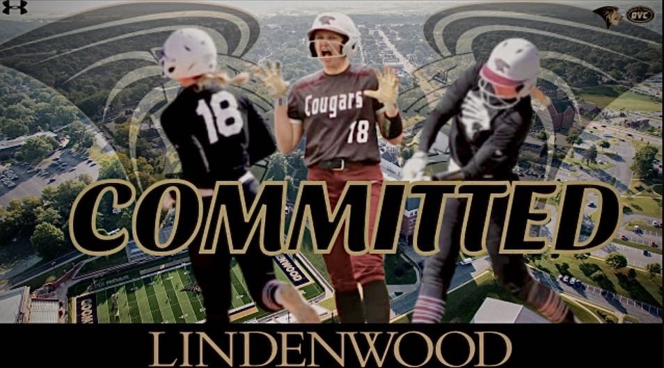 I’m excited to announce my commitment to further my academic and softball career at Lindenwood University. I would like to thank my family, friends, and coaches for getting me to the place I am today!! Go Lions!! #inthearena @LindenwoodSB @SCCougsSoftball