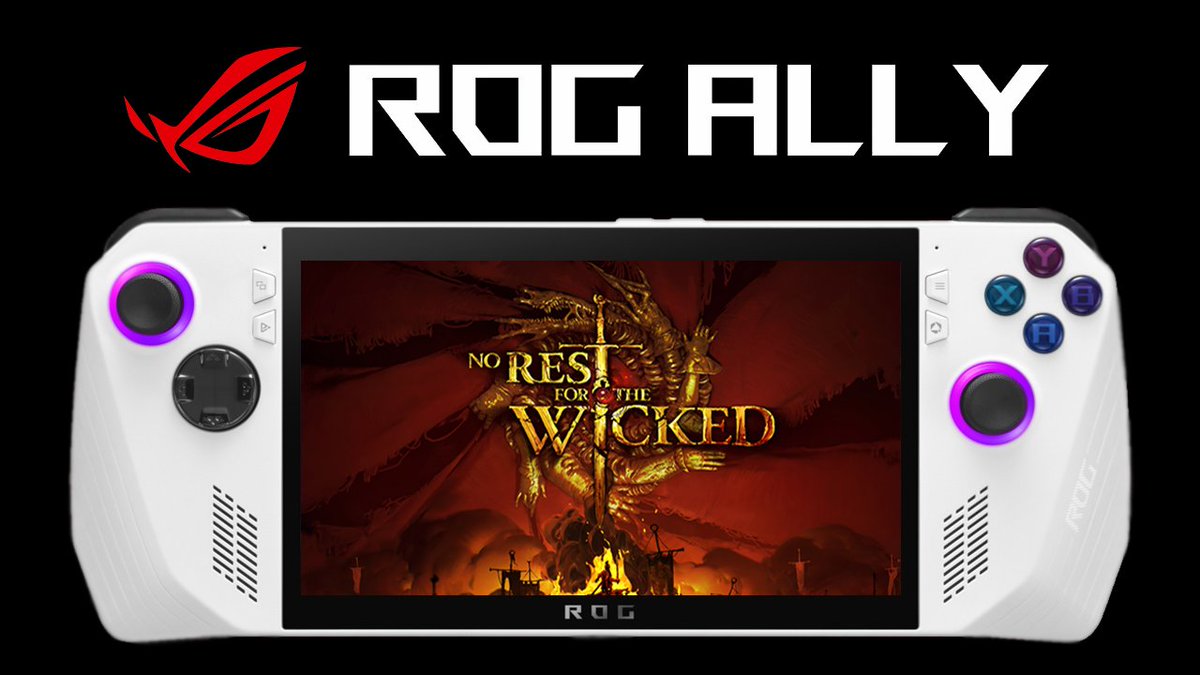 No Rest for the Wicked ROG ALLY Gameplay  

YT - youtube.com/watch?v=4Pqv2M…

#ROGALLY #NoRestForTheWicked #Gaming