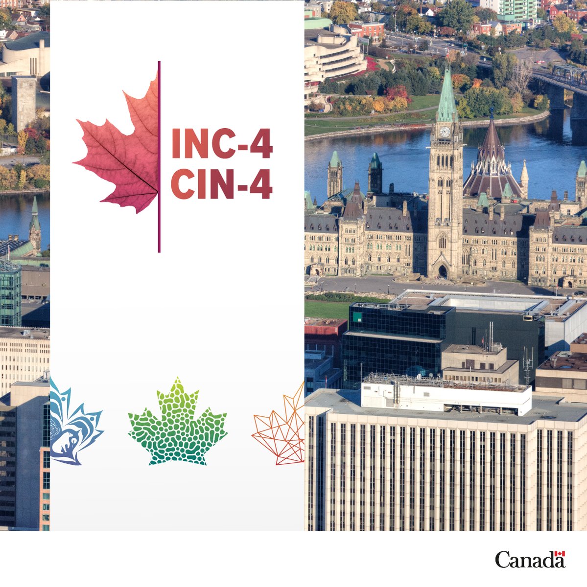 1/2 Canada will host the 4th session of the Intergovernmental Negotiating Committee (#INC4) on #PlasticPollution in #Ottawa from April 23-29. 🌎🌿 For more details: ow.ly/GHUX50Rjq0i @UNEP