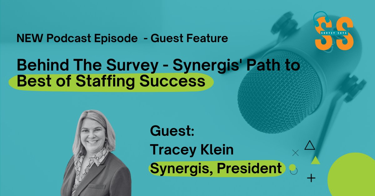 🎉 Celebrating a decade of excellence with Synergis! 🏆 Join us on our latest podcast episode as we chat with President Tracey Klein about their 10-Year Diamond Award for outstanding client and talent satisfaction. 🎙️ #ClientExperience #Podcast bit.ly/49Ke6fU