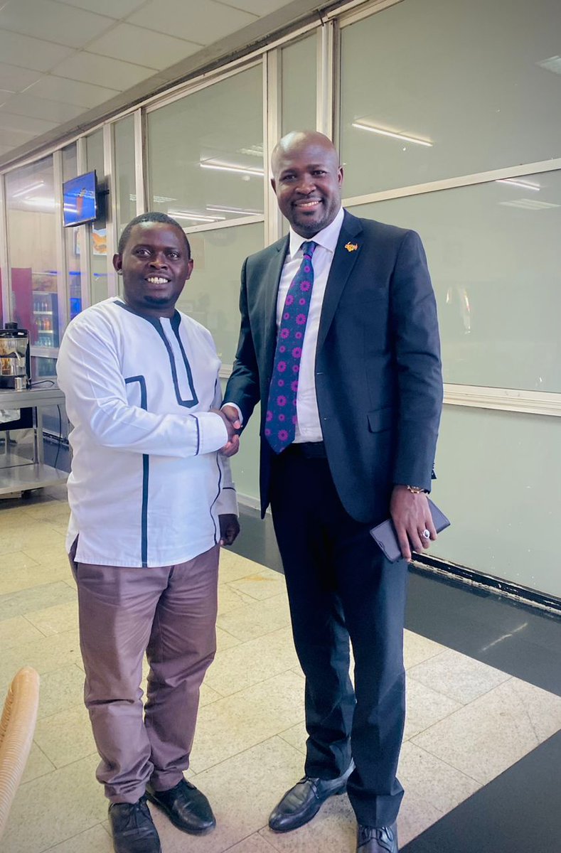 It's a tremendous honor to have the opportunity to meet with Ambassador @AmoruPaul, High Commissioner of Uganda to the Republic of South Africa. His presence embodies diplomacy & wisdom to engage in meaningful dialogue in the fields of digital Comms & business. @Tybisa