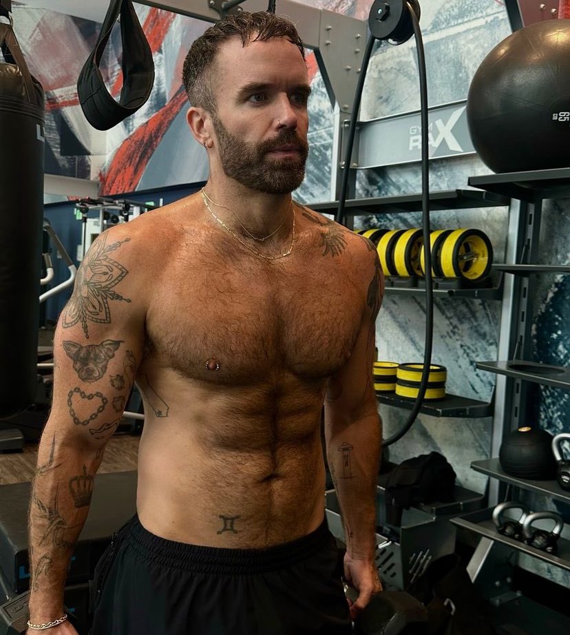 BJCUpdates's tweet image. PHOTO: @BrianJustinCrum at the gym.