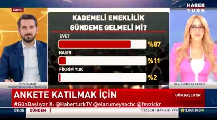 @fethigurer Muhalefet genel seçimler için destek istiyorsa kademeli emeklilik yasasına öncü olmalıdır. 

@herkesicinCHP 
@eczozgurozel
@veliagbaba
@fethigurer
@ihacomtr 
@dhainternet 

#KademeTalepDeğilHaktır