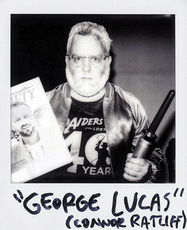 Join us TOMORROW, April 19th for a special screening of I’M “GEORGE LUCAS”: A CONNOR RATLIFF STORY followed by a Q&A with director Ryan Jacobi, producer Annamaria Sofillas, star Connor Ratliff (virtual), and co-star Patrick Cotnoir 🌟🌌⁠ ⁠ 🎟️: thefridacinema.org/film/im-george…⁠ ⁠