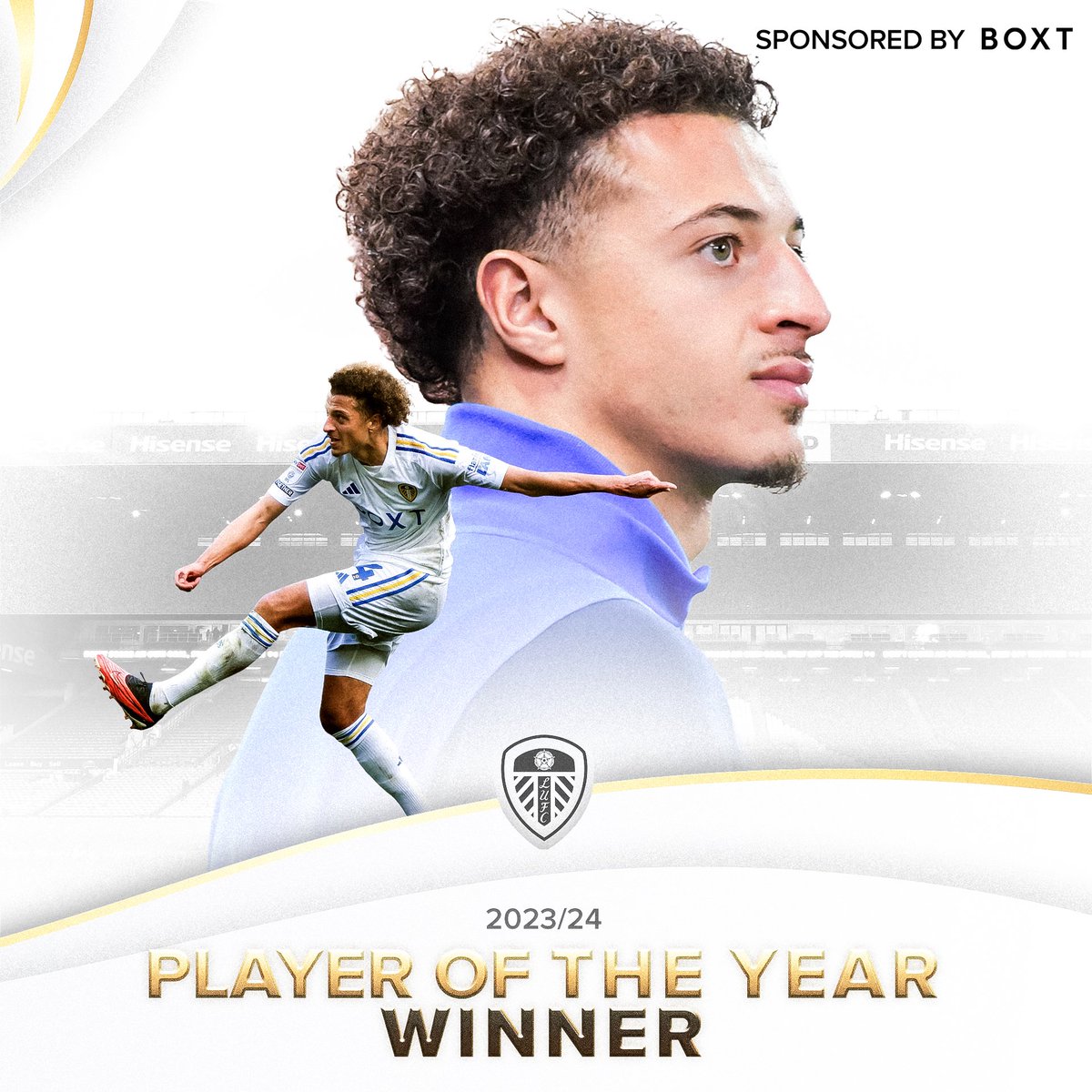 🏆 Your 23/24 Player of the Year, sponsored by @weareboxt, is... ETHAN AMPADU!