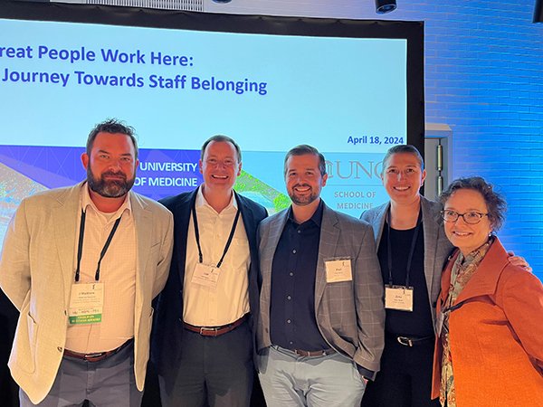 @EmoryEyeCenter salutes sr. administrator Dr. Zirka Smith worked with colleagues from UNC to present 'Great People Work Here: A Journey Towards Staff Belonging' before the Association of American Medical Colleges on 4/18 in Boston.