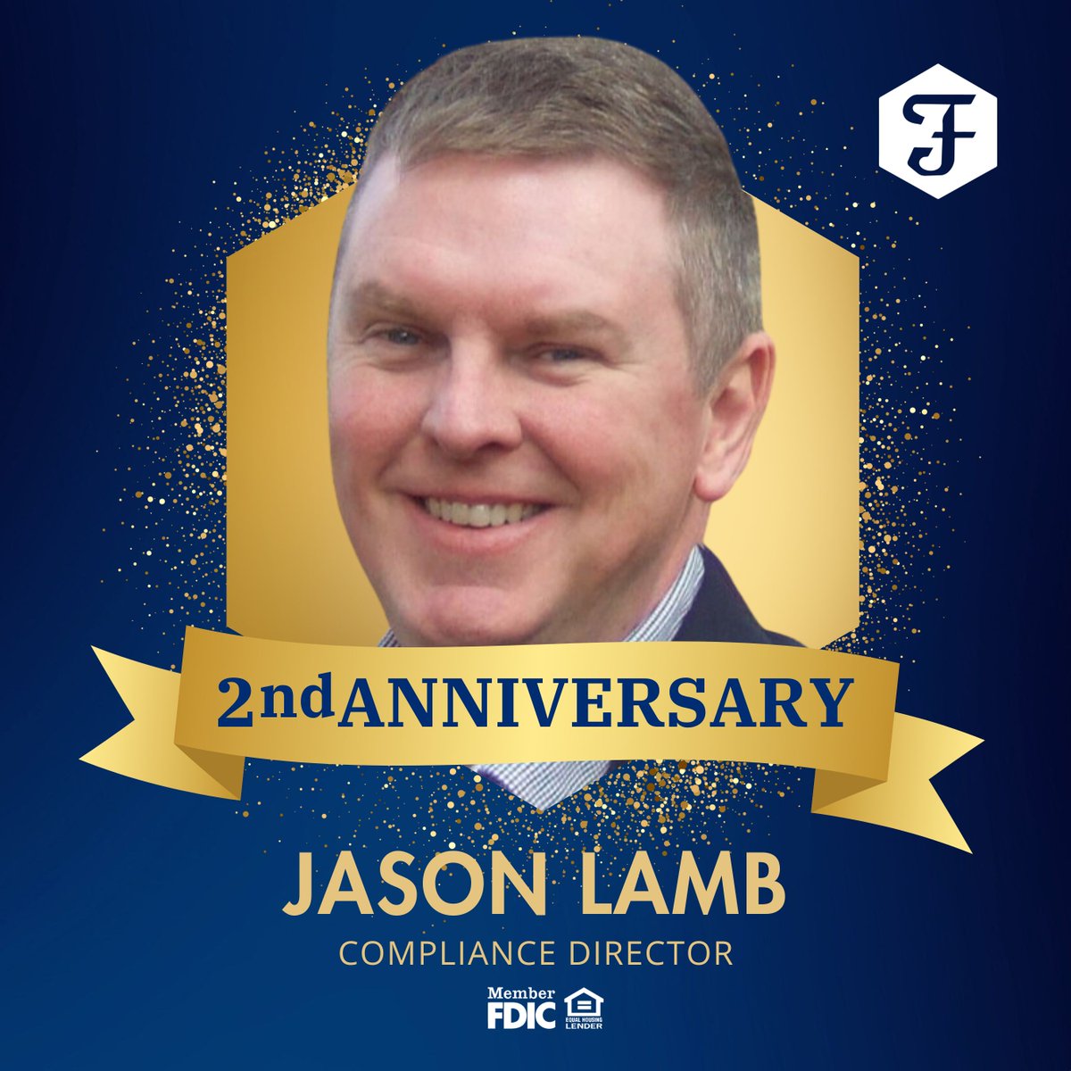 Raising our virtual glasses to two amazing years with our Compliance Director, Jason Lamb. Your fantastic commitment helps us be #HereForGood. Here's to countless more years of making waves! 🎉🎊