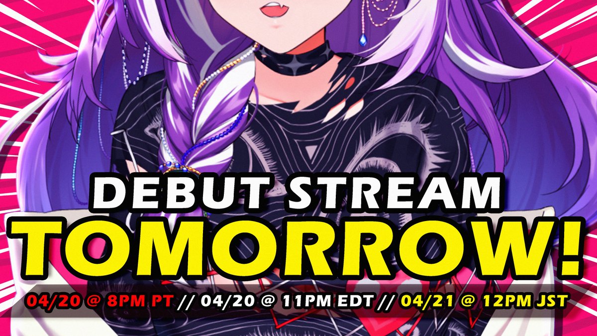 A NEW CHALLENGER HAS ARRIVED!!😱🎉 Will I see you there?💍✨ 💜April 20th at 8PM PT 💜April 20th at 11PM EDT 💜April 21th at 12pm JST Watch them here! : Twitch:twitch.tv/michimochievee Youtube:youtube.com/channel/UCnS5I…