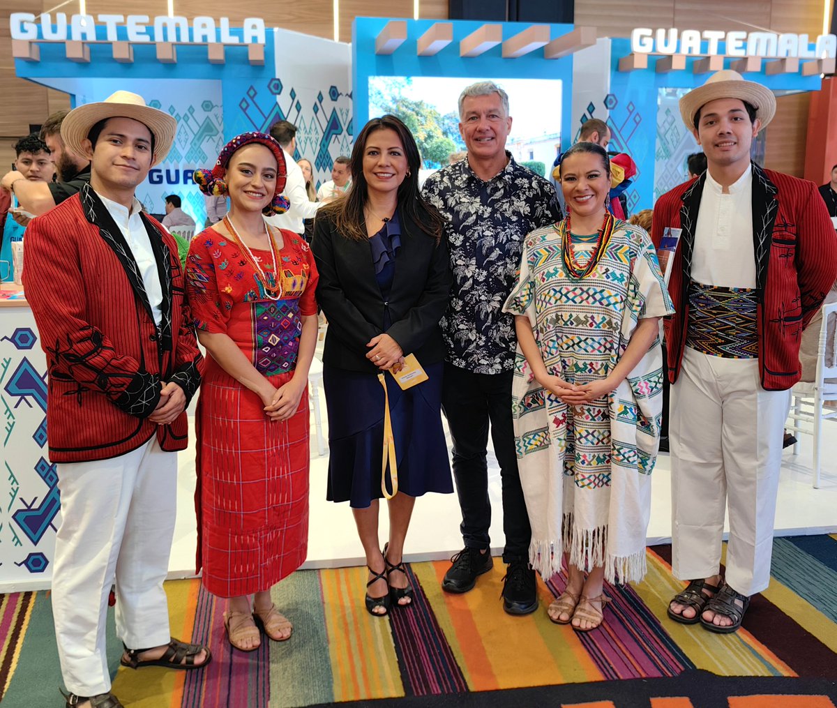 #Guatemala brought the best of its folk traditions, Maya inspired fuzion food, and a host of new &amp; exiting destinations to the Central American Travel Market in El Salvador.
Lots of stories to be written about this vibrant corner of #CentralAmerica.

#CATM2024 #VisitGuatemala