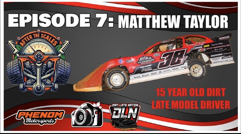 youtu.be/ReP8jYJF6IE?si… New podcast episode out now with 15 year old Dirt Late Model driver Matthew Taylor! 
-
@cdnracingtours #dirttrackracing #dirtracing #dirtlatemodel #latemodelracing #racingpodcast #floracing #dirtvision #huntthefront #worldofoutlaws #lucasdirt #mlra