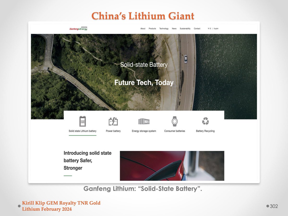 TNR Gold Mariana Lithium NSR Royalty Partner: Ganfeng Lithium and Automotive Giant Changan Plan to Set up JV to Develop Solid-State Batteries kirillklip.blogspot.com/2024/02/tnr-go… $TRRXF #TNRGold🔋 $TNR.v #Royalties #MarianaLithium #Ganfeng #Lithium #Batteries #EVs #rEVolution $GNENF $TSLA