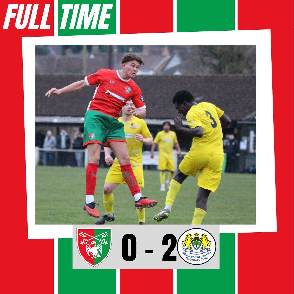 FT | A disappointing result at Mill Meadow.

❤️💚#ComeOnTheSaints